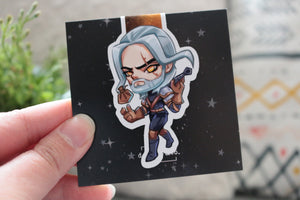 White Wolf - Magnetic Bookmark