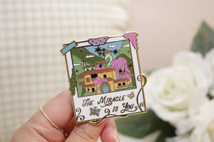 Magical House Enamel Pin - Instant Photo Series