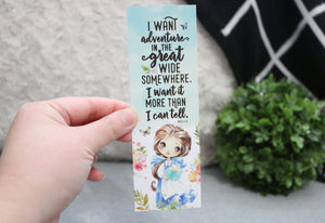 I Want Adventure Bookmark