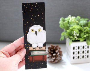 White Owl Bookmark - Magic Book Series