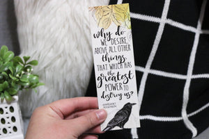 Why Do We Desire Bookmark - An Enchantment of Ravens