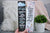 Shatter Me Double-sided Sturdy Bookmark - Soft Touch Finish