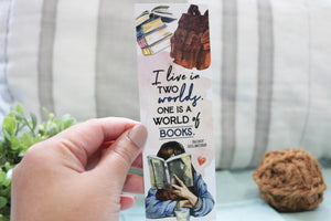 NEW I Live in Two Worlds Bookmark
