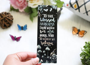 To the Blessed Darkness Bookmark - ACOFAS Sarah J. Maas